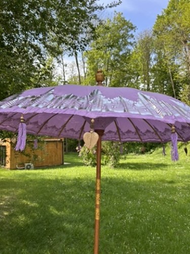 Parasol balinais PBV1 vue haut